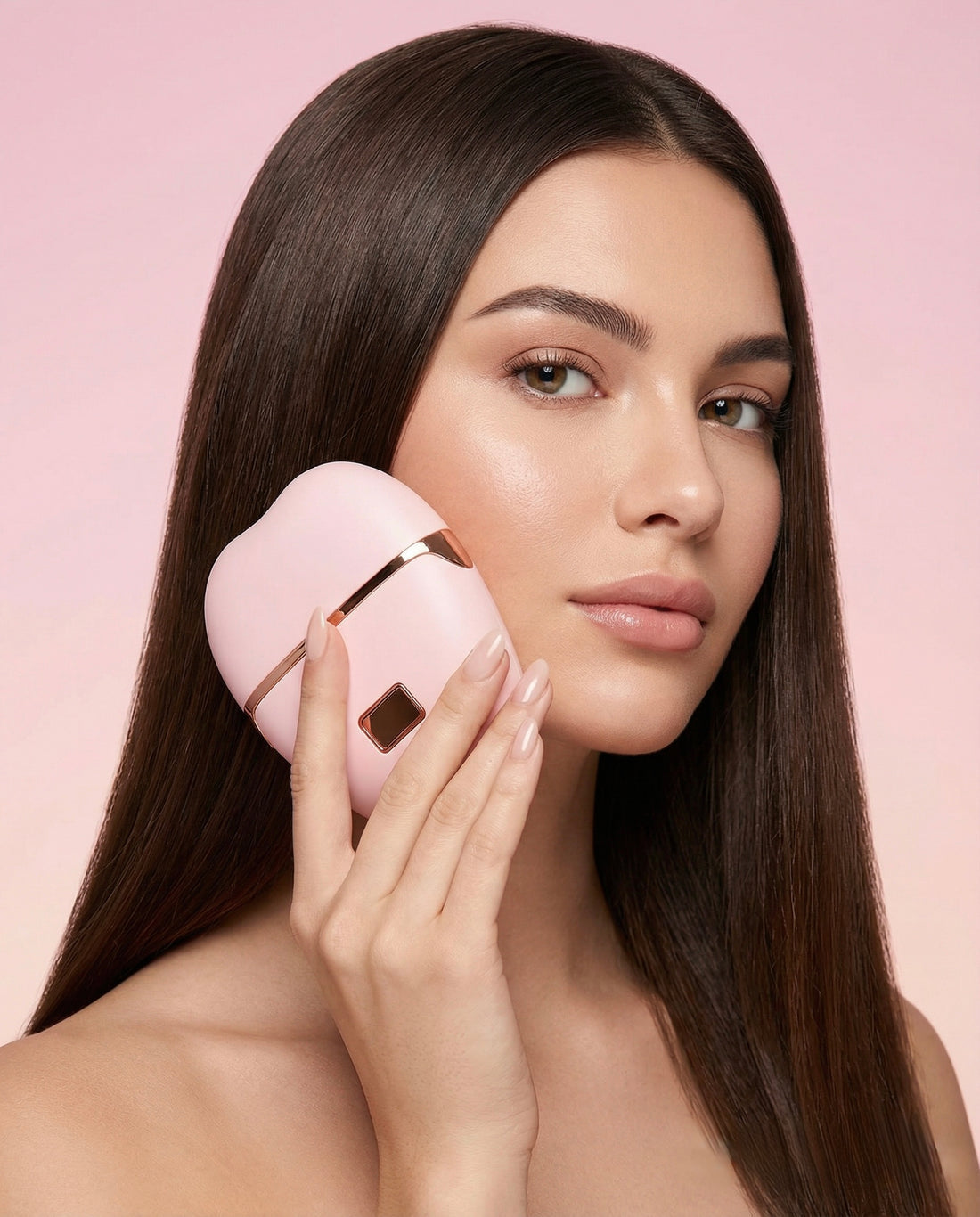 Mini Hair Straightening  Wireless Charging